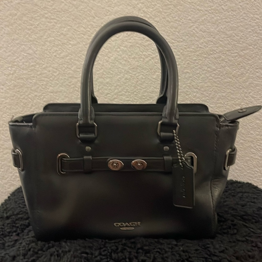 Coach Black Mini Satchel